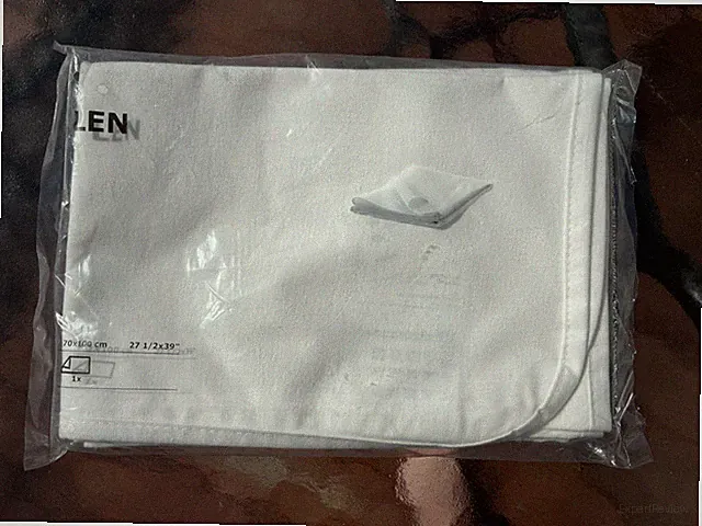 Ikea LEN Mattress Protector White 27.5" x 39" 400.433.04