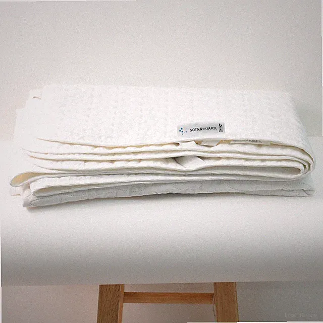 Ikea Sotn?tfj?ril Queen Mattress Protector White Quilted Polyester Waterproof