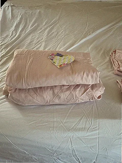 Pink Ikea King Size Sheet Set