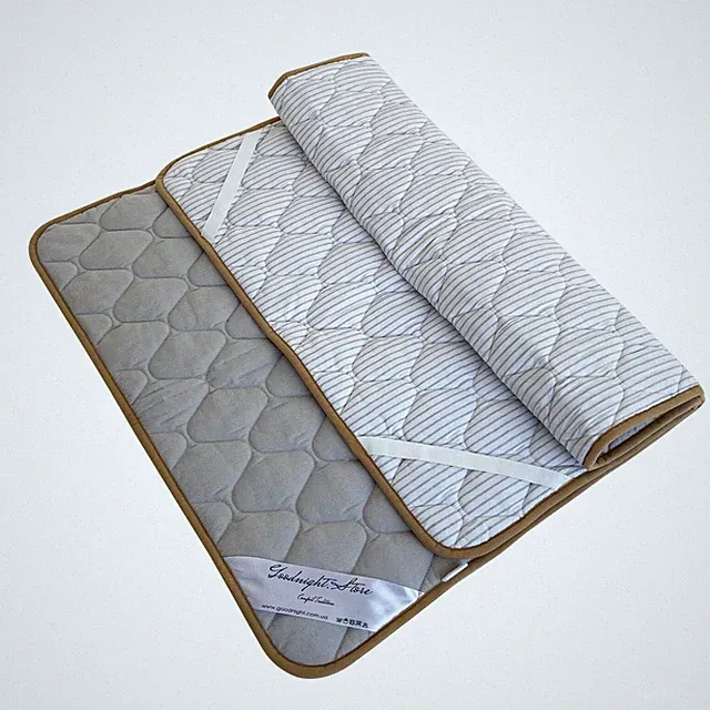 Woolen Gray Mattress Topper, Soft Mattress Pad , Eco Friendly Mattress Cover